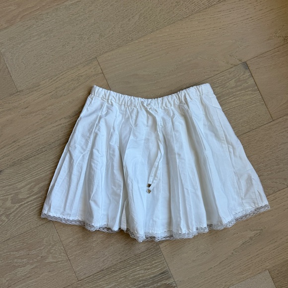 J. Crew Dresses & Skirts - J Crew Pleated Tie-Waist Mini Skirt